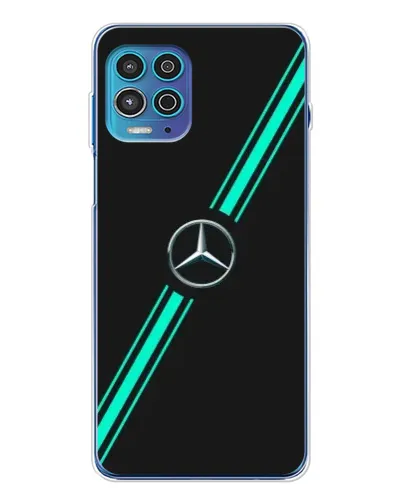 Чехол для Motorola MOTO G100 Pro с картинкой «Спортивные линии Mercedes» Чехол для Motorola MOTO G100 Pro с картинкой «Спортивные линии Mercedes»