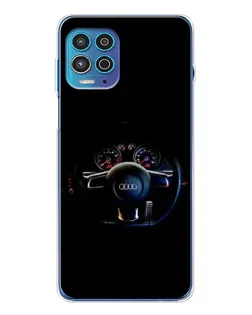Чехол для Motorola MOTO G100 Pro с картинкой «Салон Audi — руль» Чехол для Motorola MOTO G100 Pro с картинкой «Салон Audi — руль»