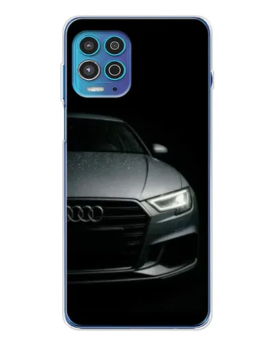 Чехол для Motorola MOTO G100 Pro с картинкой «Audi — детализация кузова» Чехол для Motorola MOTO G100 Pro с картинкой «Audi — детализация кузова»