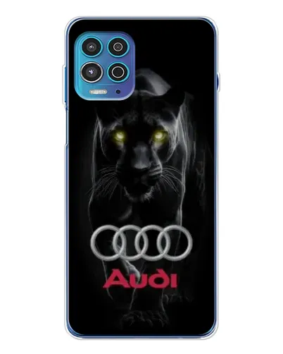 Чехол для Motorola MOTO G100 Pro с картинкой «Пантера и Audi» Чехол для Motorola MOTO G100 Pro с картинкой «Пантера и Audi»
