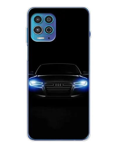 Чехол для Motorola MOTO G100 Pro с картинкой «Audi в неоне» Чехол для Motorola MOTO G100 Pro с картинкой «Audi в неоне»