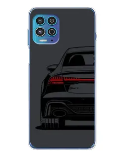 Чехол для Motorola MOTO G100 Pro с картинкой «Задняя часть Audi — арт» Чехол для Motorola MOTO G100 Pro с картинкой «Задняя часть Audi — арт»