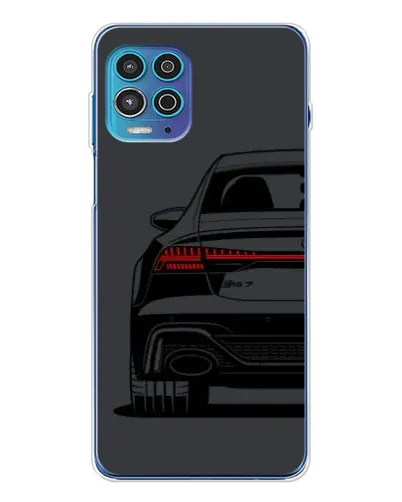 Чехол для Motorola MOTO G100 Pro с картинкой «Задняя часть Audi — арт» Чехол для Motorola MOTO G100 Pro с картинкой «Задняя часть Audi — арт»