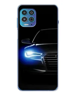 Чехол для Motorola MOTO G100 Pro с картинкой «Неоновый взгляд Audi» Чехол для Motorola MOTO G100 Pro с картинкой «Неоновый взгляд Audi»