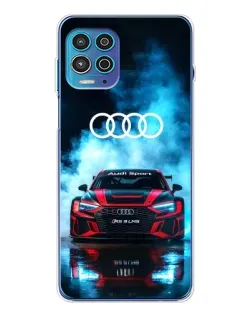 Чехол для Motorola MOTO G100 Pro с картинкой «Audi Sport — неон» Чехол для Motorola MOTO G100 Pro с картинкой «Audi Sport — неон»