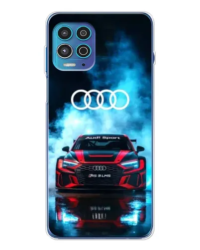 Чехол для Motorola MOTO G100 Pro с картинкой «Audi Sport — неон» Чехол для Motorola MOTO G100 Pro с картинкой «Audi Sport — неон»