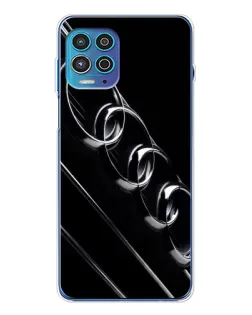 Чехол для Motorola MOTO G100 Pro с картинкой «Audi — абстрактные кольца» Чехол для Motorola MOTO G100 Pro с картинкой «Audi — абстрактные кольца»