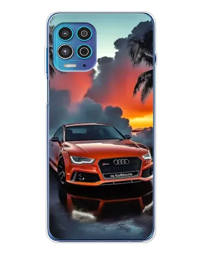 Чехол для Motorola MOTO G100 Pro с картинкой «Audi — закат» Чехол для Motorola MOTO G100 Pro с картинкой «Audi — закат»
