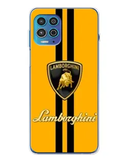 Чехол для Motorola MOTO G100 Pro с картинкой «Lamborghini Stripe желтый» Чехол для Motorola MOTO G100 Pro с картинкой «Lamborghini Stripe желтый»