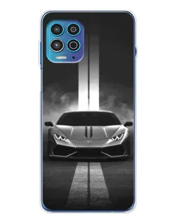 Чехол для Motorola MOTO G100 Pro с картинкой «Lamborghini симметрия дорог» Чехол для Motorola MOTO G100 Pro с картинкой «Lamborghini симметрия дорог»