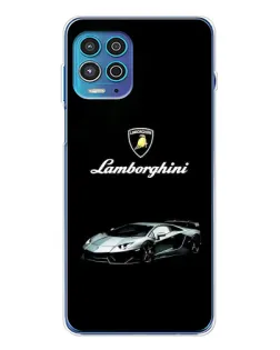 Чехол для Motorola MOTO G100 Pro с картинкой «Логотип Lamborghini классика» Чехол для Motorola MOTO G100 Pro с картинкой «Логотип Lamborghini классика»