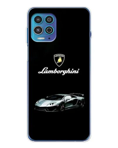 Чехол для Motorola MOTO G100 Pro с картинкой «Логотип Lamborghini классика» Чехол для Motorola MOTO G100 Pro с картинкой «Логотип Lamborghini классика»