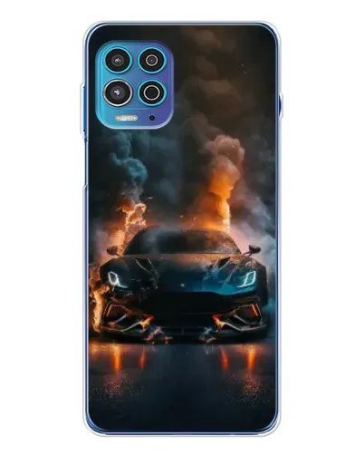 Чехол для Motorola MOTO G100 Pro с картинкой «Lamborghini дымная эстетика» Чехол для Motorola MOTO G100 Pro с картинкой «Lamborghini дымная эстетика»