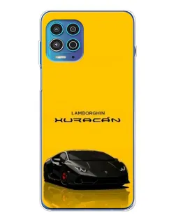 Чехол для Motorola MOTO G100 Pro с картинкой «Lamborghini Huracan черный» Чехол для Motorola MOTO G100 Pro с картинкой «Lamborghini Huracan черный»