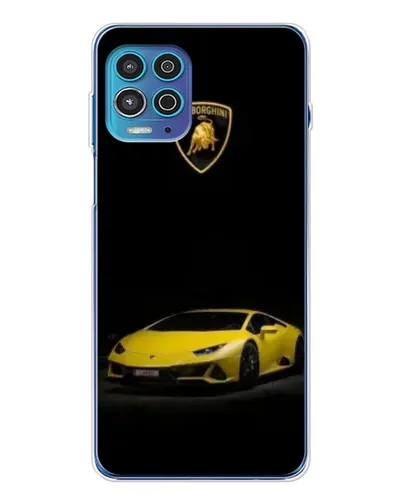 Чехол для Motorola MOTO G100 Pro с картинкой «Lamborghini желтый акцент» Чехол для Motorola MOTO G100 Pro с картинкой «Lamborghini желтый акцент»