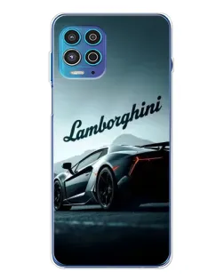 Чехол для Motorola MOTO G100 Pro с картинкой «Классическая надпись Lamborghini» Чехол для Motorola MOTO G100 Pro с картинкой «Классическая надпись Lamborghini»
