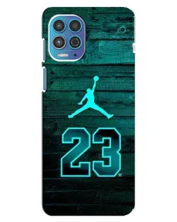 Чехол для Motorola MOTO G100 с картинкой «Jordan Cyan 23» Чехол для Motorola MOTO G100 с картинкой «Jordan Cyan 23»
