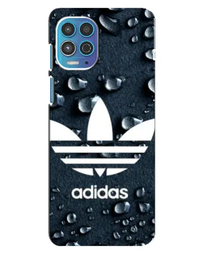 Чехол для Motorola MOTO G100 с картинкой «Adidas Trefoil Blue» Чехол для Motorola MOTO G100 с картинкой «Adidas Trefoil Blue»