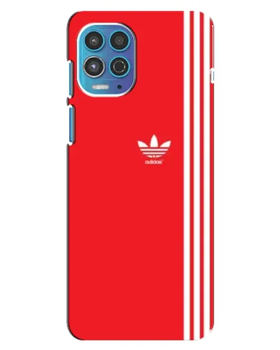 Чехол для Motorola MOTO G100 с картинкой «Красный минимализм Adidas» Чехол для Motorola MOTO G100 с картинкой «Красный минимализм Adidas»