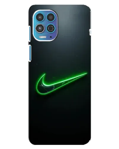 Чехол для Motorola MOTO G100 с картинкой «Неоновый контур Nike» Чехол для Motorola MOTO G100 с картинкой «Неоновый контур Nike»