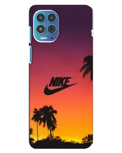 Чехол для Motorola MOTO G100 с картинкой «Nike на закате солнца» Чехол для Motorola MOTO G100 с картинкой «Nike на закате солнца»