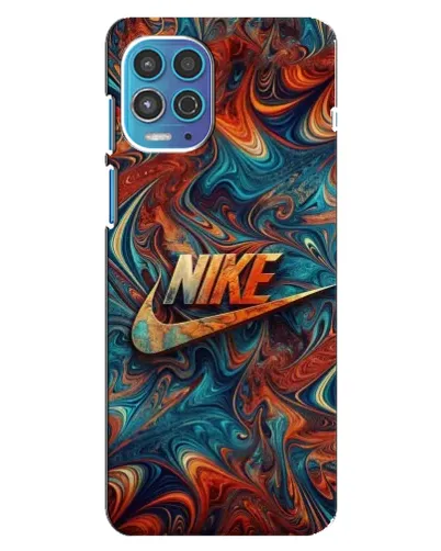 Чехол для Motorola MOTO G100 с картинкой «Nike в абстракции» Чехол для Motorola MOTO G100 с картинкой «Nike в абстракции»