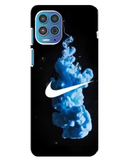 Чехол для Motorola MOTO G100 с картинкой «Nike и синий дым» Чехол для Motorola MOTO G100 с картинкой «Nike и синий дым»