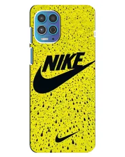 Чехол для Motorola MOTO G100 с картинкой «Желтый текстурный Nike» Чехол для Motorola MOTO G100 с картинкой «Желтый текстурный Nike»