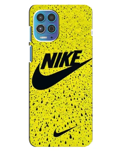 Чехол для Motorola MOTO G100 с картинкой «Желтый текстурный Nike» Чехол для Motorola MOTO G100 с картинкой «Желтый текстурный Nike»