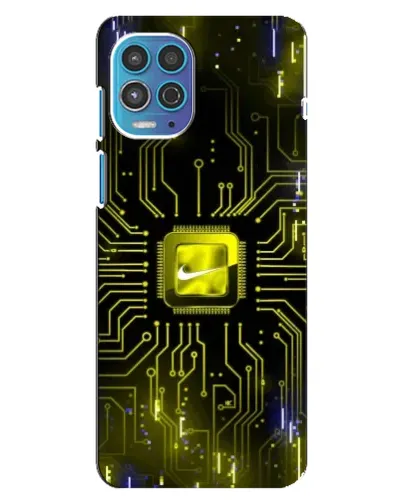 Чехол для Motorola MOTO G100 с картинкой «Nike — золотая искра» Чехол для Motorola MOTO G100 с картинкой «Nike — золотая искра»