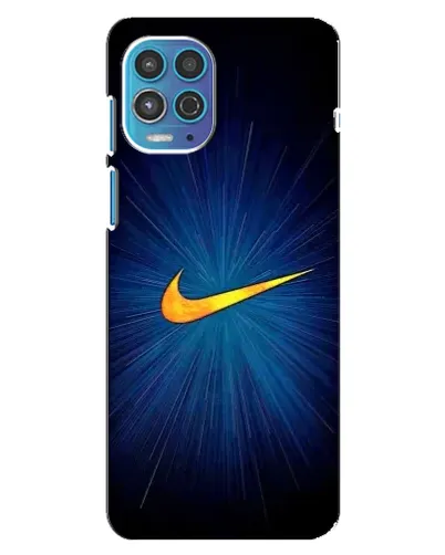 Чехол для Motorola MOTO G100 с картинкой «Синий пульс Nike» Чехол для Motorola MOTO G100 с картинкой «Синий пульс Nike»