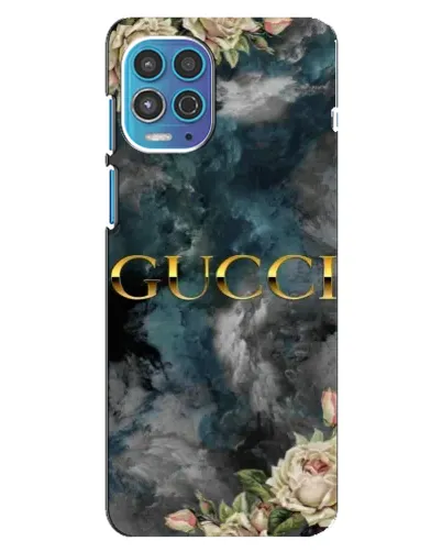 Чехол для Motorola MOTO G100 с картинкой «Абстрактные цветы Gucci» Чехол для Motorola MOTO G100 с картинкой «Абстрактные цветы Gucci»
