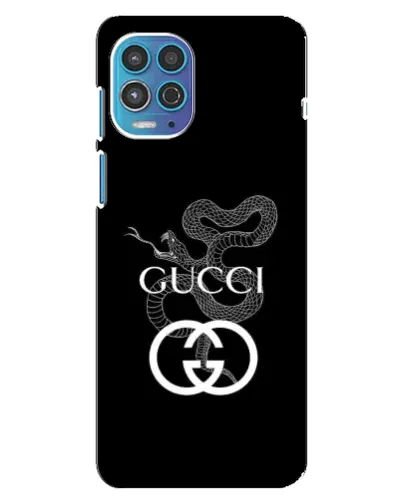 Чехол для Motorola MOTO G100 с картинкой «Gucci — серебряная змея» Чехол для Motorola MOTO G100 с картинкой «Gucci — серебряная змея»