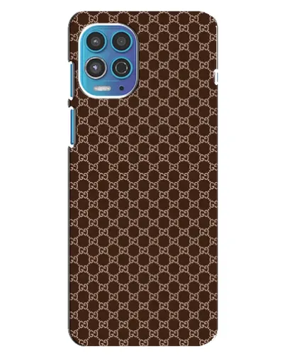Чехол для Motorola MOTO G100 с картинкой «Gucci — шоколадная сетка» Чехол для Motorola MOTO G100 с картинкой «Gucci — шоколадная сетка»