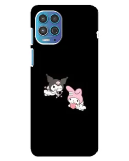 Чехол для Motorola MOTO G100 с картинкой «My Melody и Kuromi» Чехол для Motorola MOTO G100 с картинкой «My Melody и Kuromi»