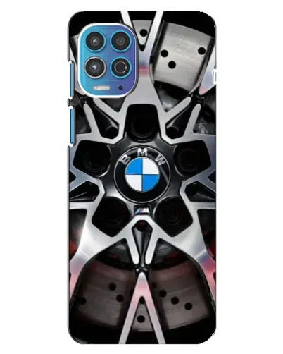 Чехол для Motorola MOTO G100 с картинкой «BMW — деталь диска»