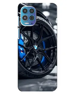 Чехол для Motorola MOTO G100 с картинкой «Колесо BMW вблизи» Чехол для Motorola MOTO G100 с картинкой «Колесо BMW вблизи»