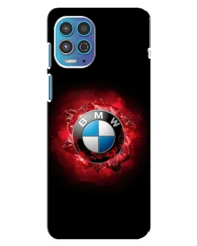 Чехол для Motorola MOTO G100 с картинкой «Логотип BMW — вспышка»