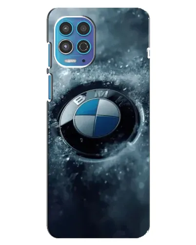 Чехол для Motorola MOTO G100 с картинкой «Логотип BMW — лед» Чехол для Motorola MOTO G100 с картинкой «Логотип BMW — лед»