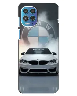 Чехол для Motorola MOTO G100 с картинкой «BMW в белом дыму» Чехол для Motorola MOTO G100 с картинкой «BMW в белом дыму»
