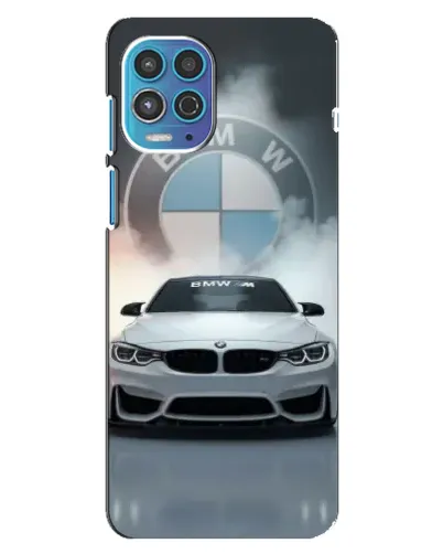 Чехол для Motorola MOTO G100 с картинкой «BMW в белом дыму» Чехол для Motorola MOTO G100 с картинкой «BMW в белом дыму»