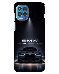 Чехол для Motorola MOTO G100 с картинкой «BMW сквозь ночной город» Чехол для Motorola MOTO G100 с картинкой «BMW сквозь ночной город»