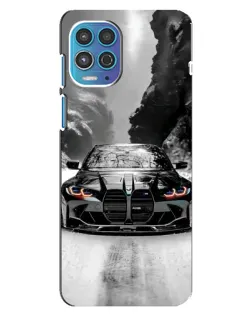 Чехол для Motorola MOTO G100 с картинкой «BMW — акварельный дрифт» Чехол для Motorola MOTO G100 с картинкой «BMW — акварельный дрифт»