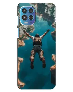 Чехол для Motorola MOTO G100 с картинкой «PUBG — свободное падение»