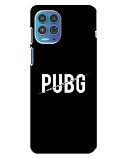 Чехол для Motorola MOTO G100 с картинкой «PUBG — белый логотип»