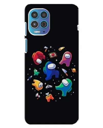 Чехол для Motorola MOTO G100 с картинкой «Among Us космос» Чехол для Motorola MOTO G100 с картинкой «Among Us космос»