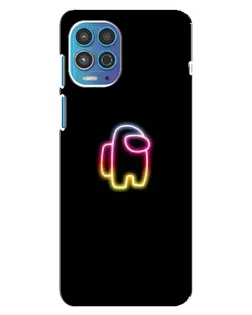 Чехол для Motorola MOTO G100 с картинкой «Among Us градиент»