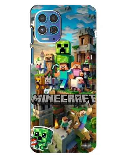 Чехол для Motorola MOTO G100 с картинкой «Замок Minecraft» Чехол для Motorola MOTO G100 с картинкой «Замок Minecraft»