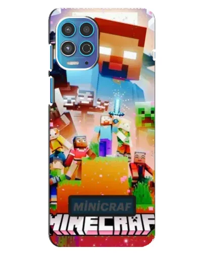 Чехол для Motorola MOTO G100 с картинкой «Minecraft герои игры» Чехол для Motorola MOTO G100 с картинкой «Minecraft герои игры»