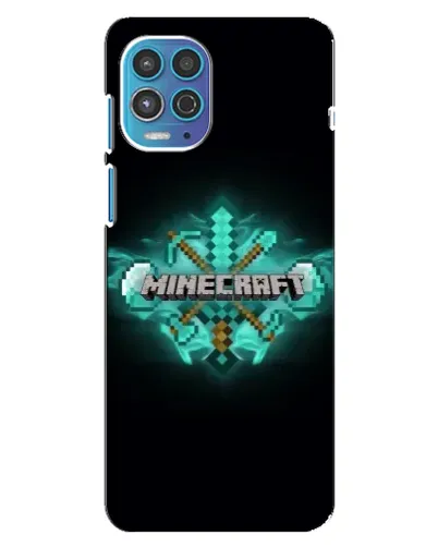 Чехол для Motorola MOTO G100 с картинкой «Minecraft Diamond лого» Чехол для Motorola MOTO G100 с картинкой «Minecraft Diamond лого»